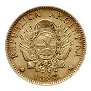 5 Pesos - 1 Argentino